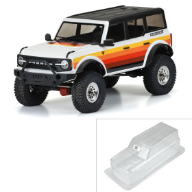 Proline 1/10 2021 Ford Bronco Clear Body Set 12.3" Wheelbase Proline 1/10 2021 Ford Bronco Clear Body Set 12.3" Wheelbase