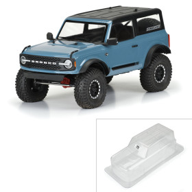 Proline 1/10 2021 Ford Bronco Clear Body Set 11.4" Wheelbase Proline 1/10 2021 Ford Bronco Clear Body Set 11.4" Wheelbase