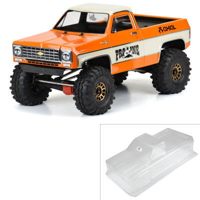 Proline 1/6 1978 Chevy K-10 Clear Body: SCX6