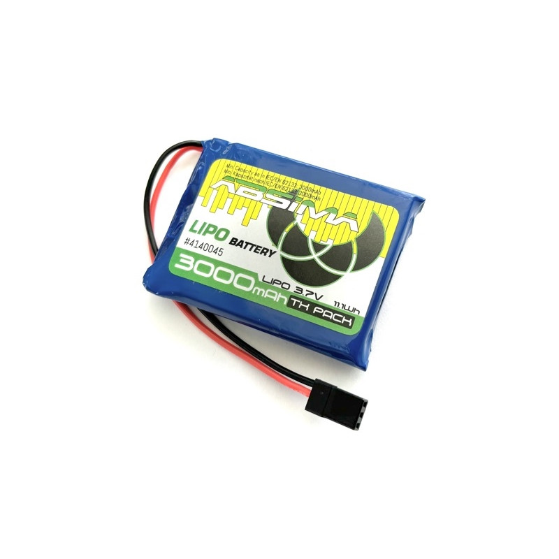 TX LiPo 1S 3,7V 3000mAh SC (JR/FUT) TX LiPo 1S 3,7V 3000mAh SC (JR/FUT)