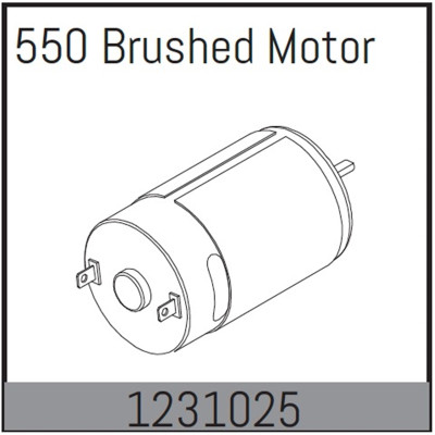 550 Brushed Motor - CR3.4eco