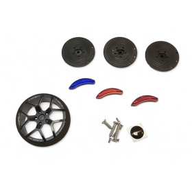 Aluminum Steering Wheel with Sponge for CR10P Aluminum Steering Wheel with Sponge for CR10P