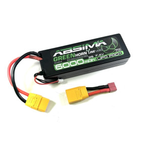 Greenhorn Vol.2 LiPo 2S 7,4V-50C 6000 HC XT90/T-Plug Greenhorn Vol.2 LiPo 2S 7,4V-50C 6000 HC XT90/T-Plug