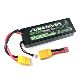 Greenhorn Vol.2 LiPo 2S 7,4V-50C 7000 HC XT90/T-Plug Greenhorn Vol.2 LiPo 2S 7,4V-50C 7000 HC XT90/T-Plug