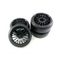 1:10 Drift Wheel Set ""The Pimp"" black (4)