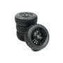 1:10 Wheel Set ""Rallye Street Design"" black (4)