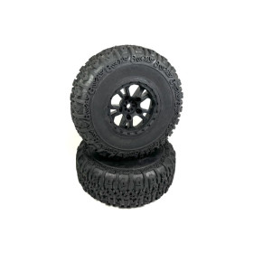 1:10 Universal Offroad Wheel Set black (2) 1:10 Universal Offroad Wheel Set black (2)