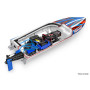 Traxxas Disruptor: 26 Boat brushless VXL-4s Self-Righting