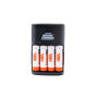 Basic Charger AA-AAA - incl. 4x rechargeable batteries Ultra Power AA Mignon 2200mAh NiMH