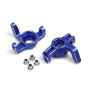 Aluminum Steering Spindle Set (Blue/Left/Right)