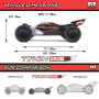 ARRMA 1/18 Typhon Grom BLX 4WD Buggy Brushless (S/Bateria)