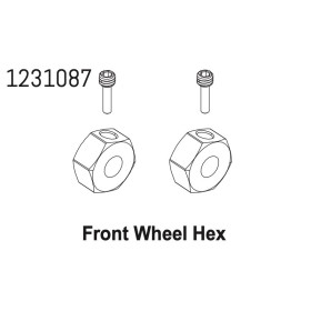Front Wheel Hex CR4.4 (2) Front Wheel Hex CR4.4 (2)