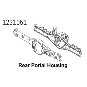 Rear Axle Housing CR4.4 Rear Axle Housing CR4.4