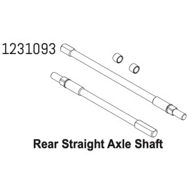 Straight Axle Shaft (rear) CR4.4 Straight Axle Shaft (rear) CR4.4