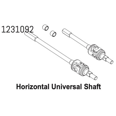 Universal Axle Set (front) CR4.4