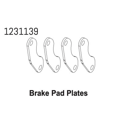 Brake Pads Plate CR4.4 (4)