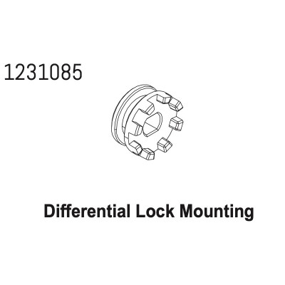 Differential Lock Mount CR4.4