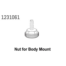 Nut for Body Mount CR4.4 Nut for Body Mount CR4.4
