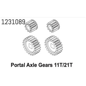 Portal Axle Steel Gear 11T/21T CR4.4 Portal Axle Steel Gear 11T/21T CR4.4