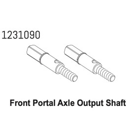 Portal Axle Shaft (front) CR4.4 (2) Portal Axle Shaft (front) CR4.4 (2)