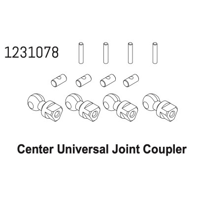 Center Driveshaft Joint Set CR4.4