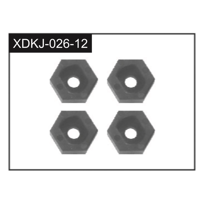 Hex Wheel Hubs (4) Hex Wheel Hubs (4)