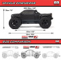 ARRMA 1/10 Bug Rock 223S Brushless 4WD Monster Truck