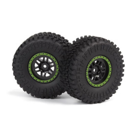 Assembled Wheel & Tyre (Green-2pcs) Assembled Wheel & Tyre (Green-2pcs)