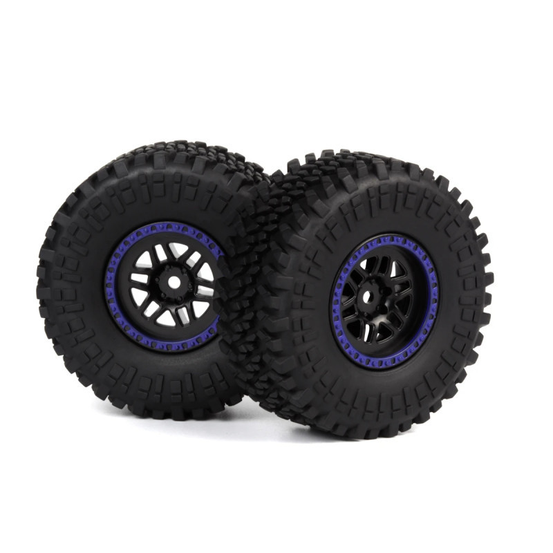 Assembled Wheel & Tyre (Blue-2pcs) Assembled Wheel & Tyre (Blue-2pcs)