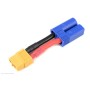 Power Adapter Lead - EC-5 Plug XT-60 Socket - 12AWG Silicone Wire - 1 pc