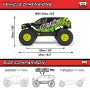 ARRMA 1/10 Gorgon Mega Brushed MT 2WD RTR (c/Bateria e Carregador)
