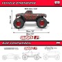 Arrma 1/10 QUAKE 223S DSC 2WD Brushless Monster Truck