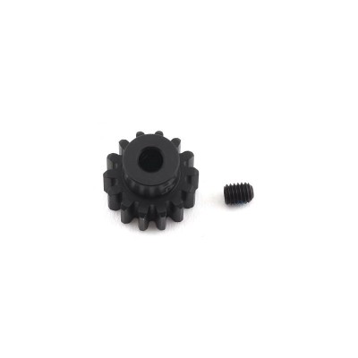 Gear, 14-T pinion (32-p), heavy duty (machined, hardened steel) (fits 3mm shaft)
