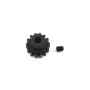 Gear, 14-T pinion (32-p), heavy duty (machined, hardened steel) (fits 3mm shaft)