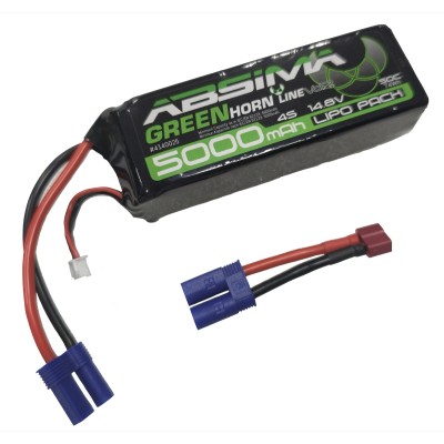 Greenhorn Vol.2 LiPo 4S 14,8V-50C 5000 SC (EC5/T-Plug)