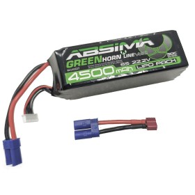 Greenhorn Vol.2 LiPo 6S 22,2V-50C 4500 SC (EC5/T-Plug) Greenhorn Vol.2 LiPo 6S 22,2V-50C 4500 SC (EC5/T-Plug)