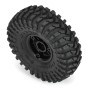 Proline 1/24 Maxxis Trepador F/R 1.0" Tires MTD 7mm Black Holcomb (4)