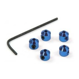 Serra-cabos 2mm (5pcs) Azul Serra-cabos 2mm (5pcs)-R07200B