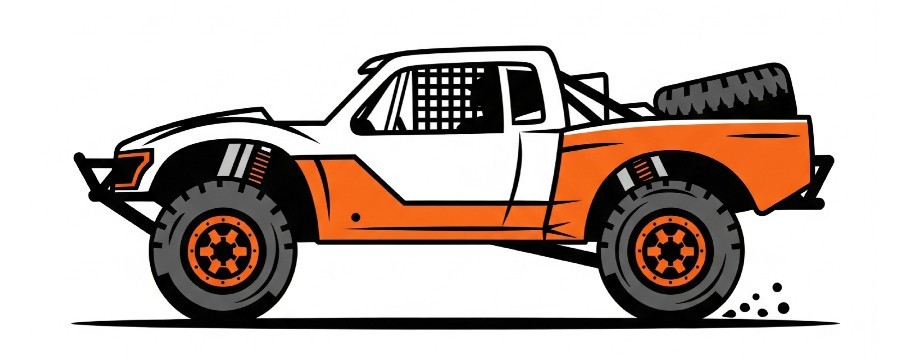 Carroçarias 1/10 Short Course - PGM Modelismo