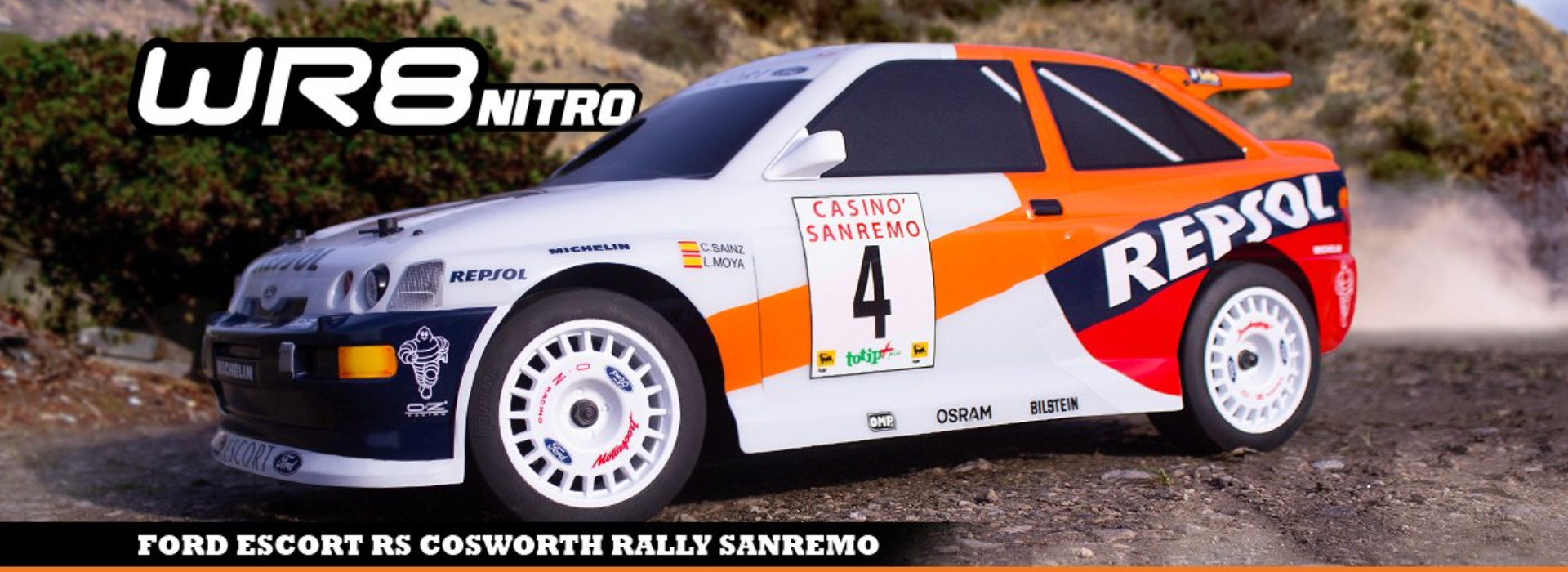 HPI Racing WR8 3.0 1996 Ford Escort RS Cosworth HPI Racing WR8 3.0 1996 Ford Escort RS Cosworth