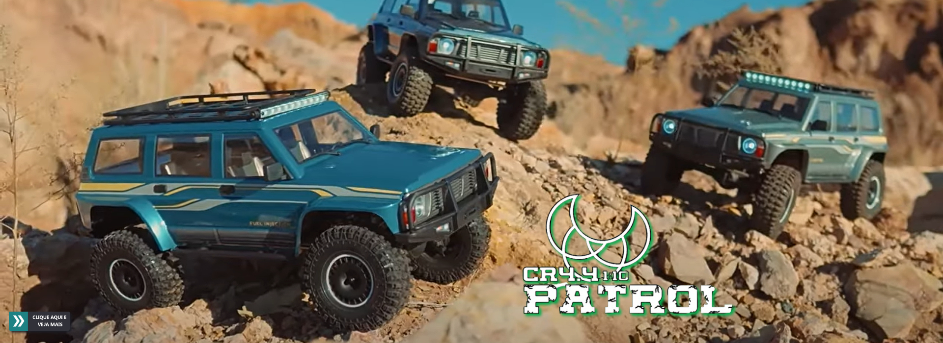 Absima 1:10 EP Crawler CR4.4 "PATROL" Absima 1:10 EP Crawler CR4.4 "PATROL"