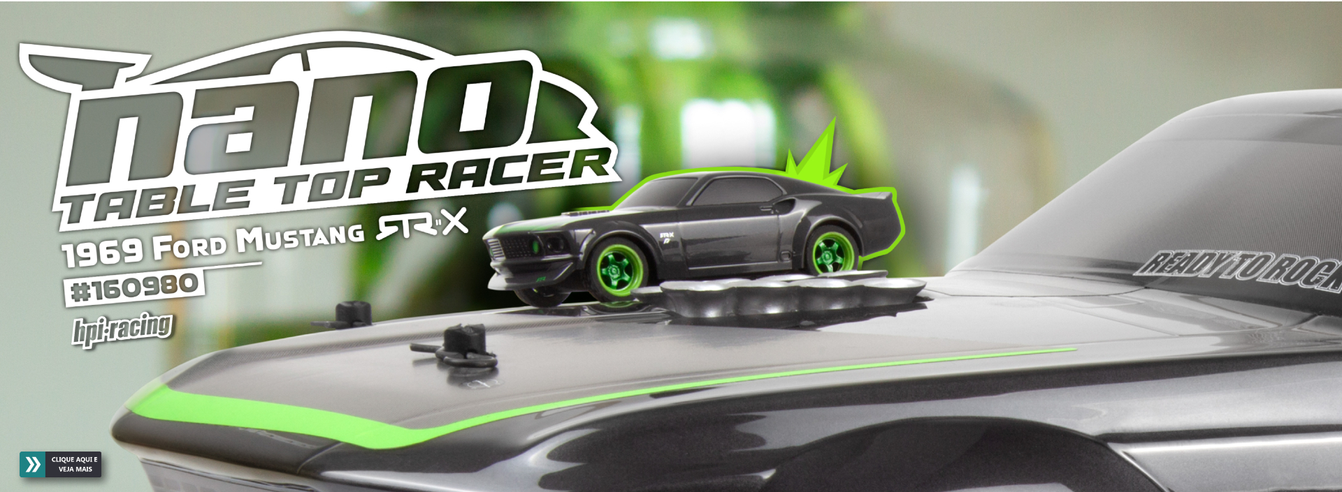 HPI Racing nano-TTR 1969 Ford Mustang RTR-X HPI Racing nano-TTR 1969 Ford Mustang RTR-X
